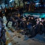 Demo rusuh di Israel